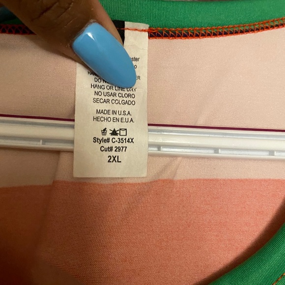 Colorful Midi Dress - Picture 3 of 4